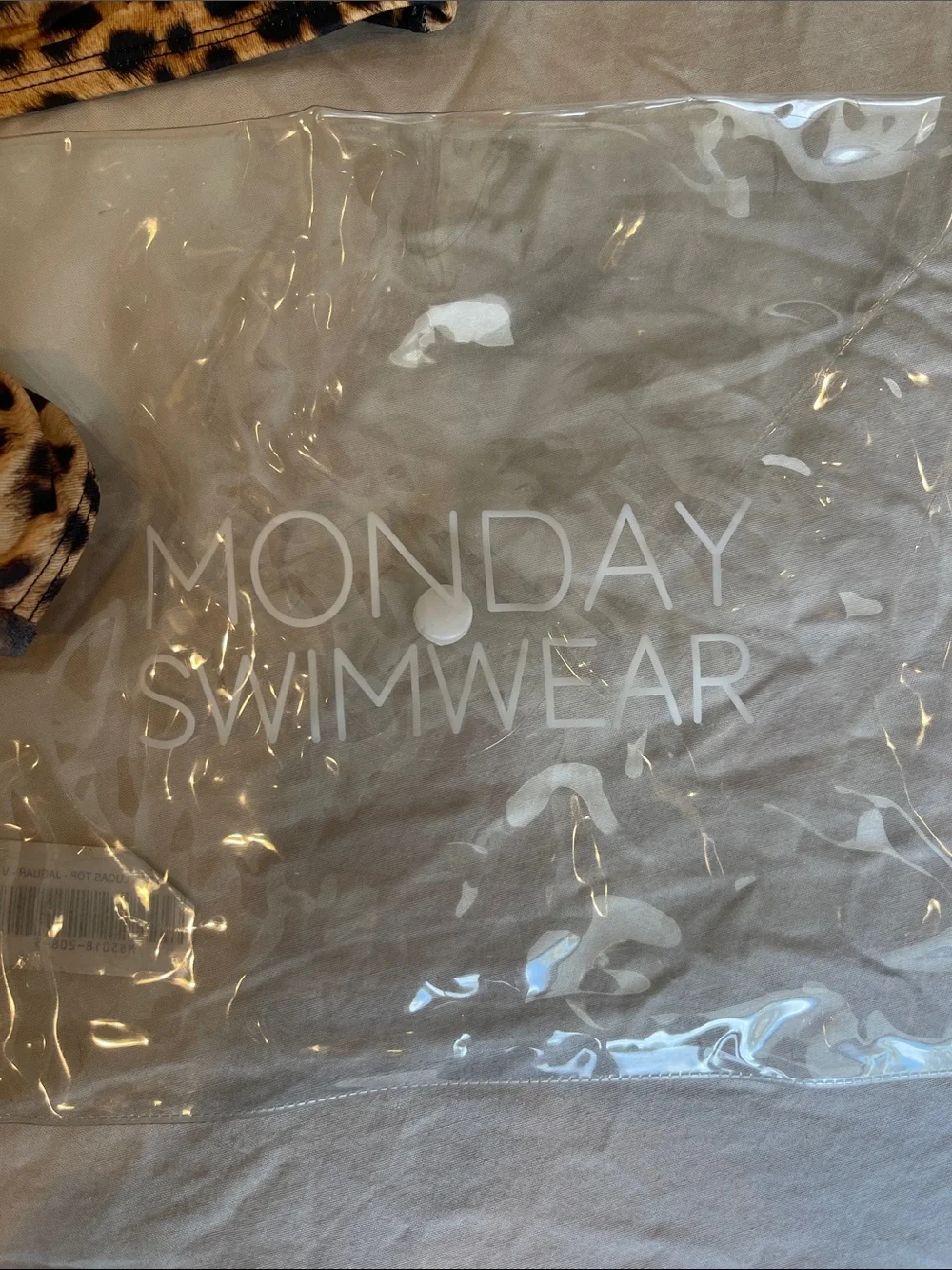 Monday Swimwear Leopard Print Bikini Set - Animal Print Swimwear Top & Bottom